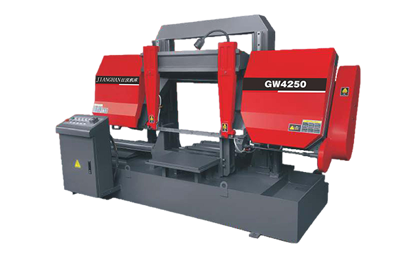 罗定GW4250双柱龙门卧式带锯床