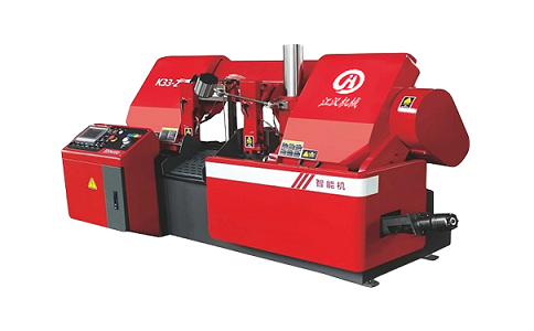 罗定卧式带锯床切削金属时出现打齿的原因是什么？