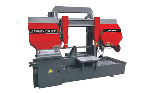 罗定龙门带锯床运行中途停止切割产生的原因是什么？